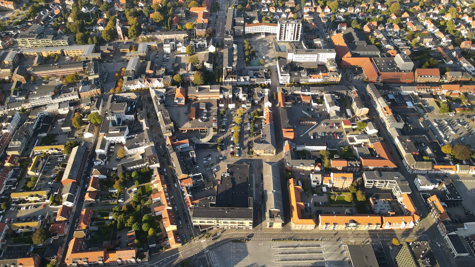 Herning - luftfoto