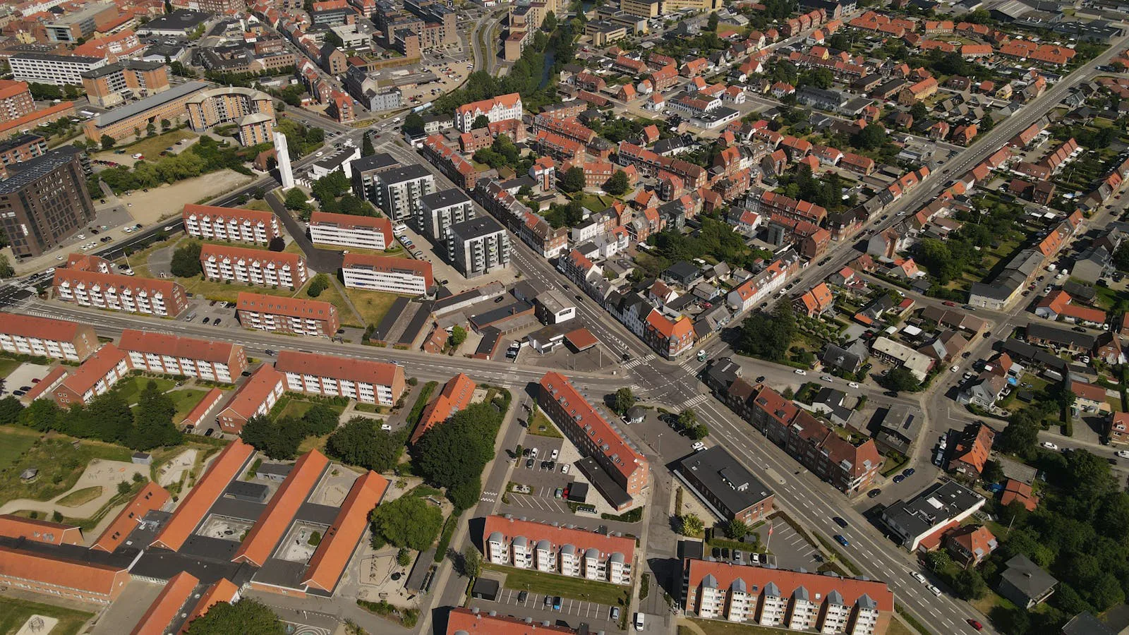 Holstebro - luftfoto