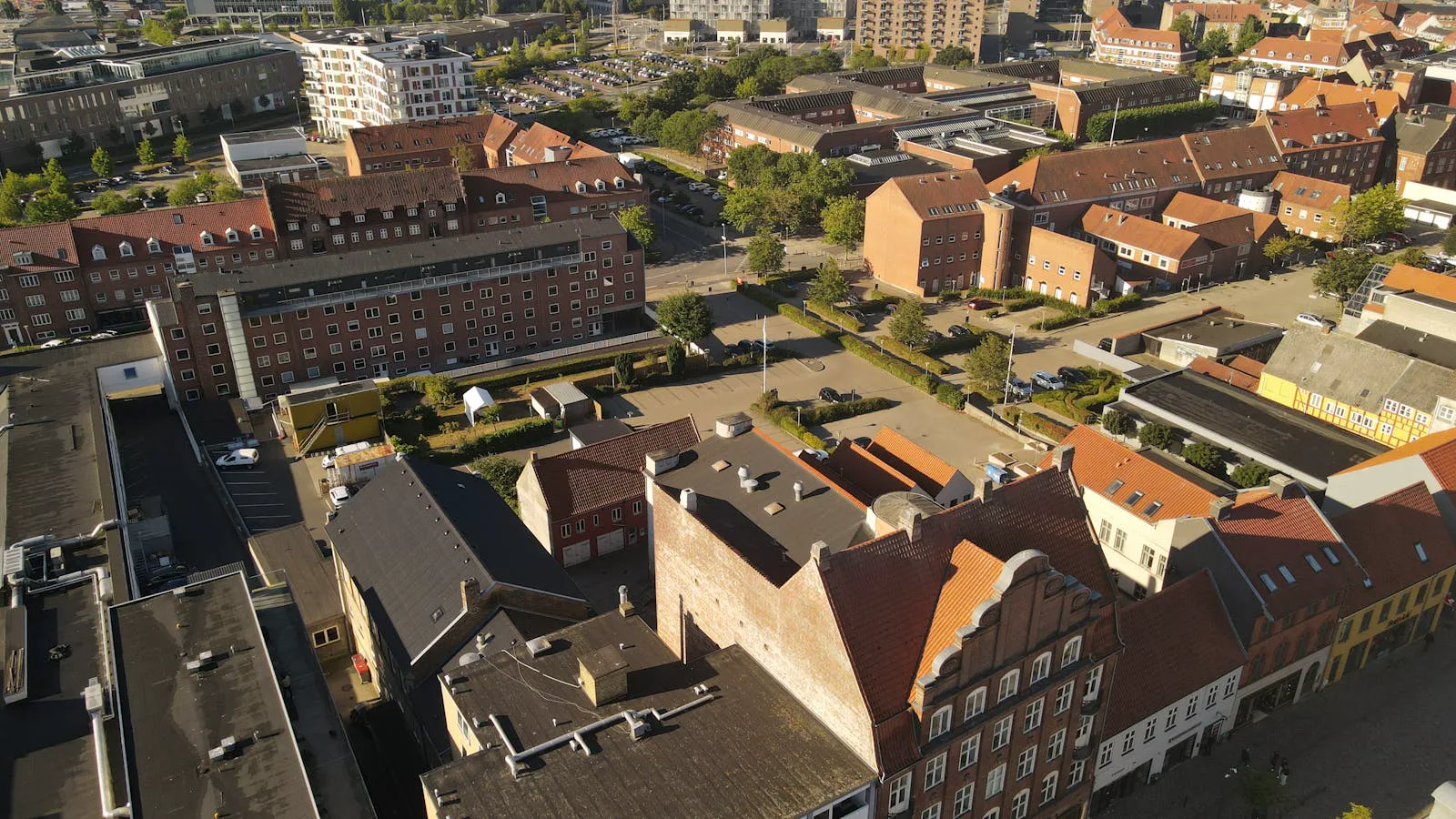 Køge - luftfoto